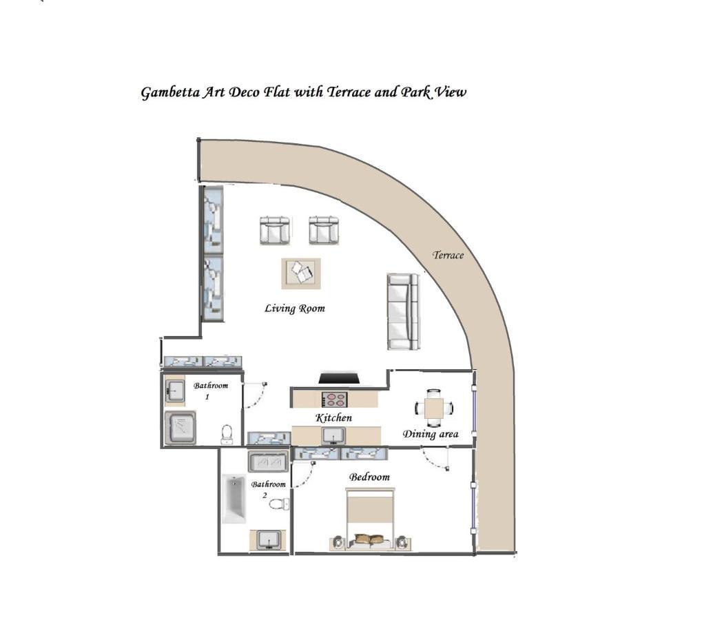 Victor Hugo - Modern And Sunny, Terrace, 2 Baths Apartment Nisa Exterior foto